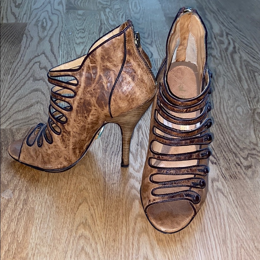 L.A.M.B. Brown Heels